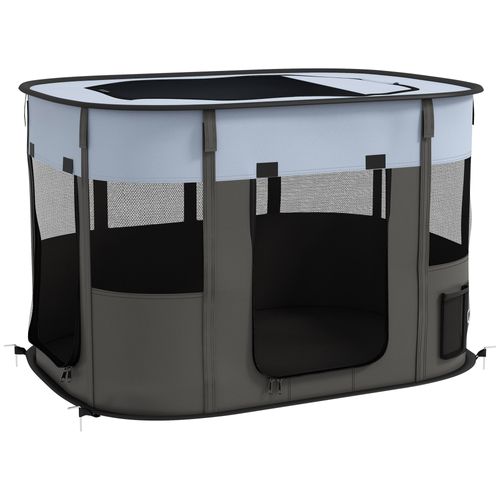 Parc Pour Chien Pliable Dim. 94l X 74l X 60h Cm Tissu Oxford