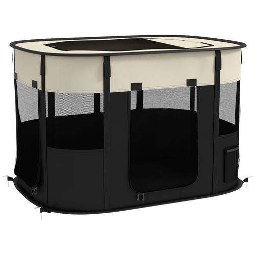 Parc Pour Chien Pliable Dim. 94l X 74l X 60h Cm Tissu Oxford