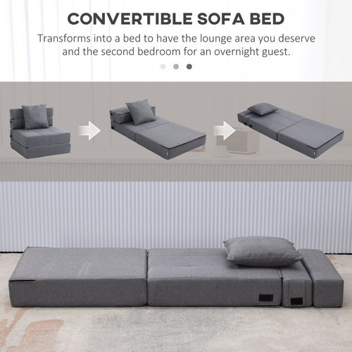 Chauffeuse 1 Place - Coussin Déhoussable Inclus - Tissu