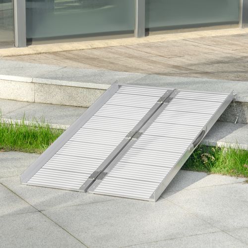 Rampe De Fauteuil Roulant Pliable Max. 270 Kg Alu