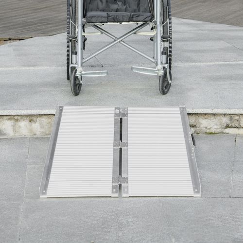 Rampe De Fauteuil Roulant Pliable Max. 270 Kg Alu