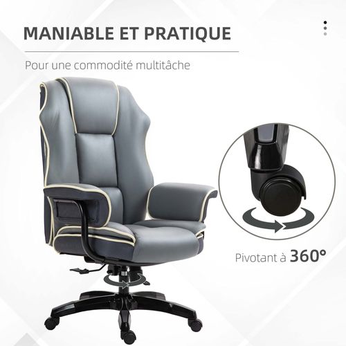 Fauteuil De Bureau Gamer Ergonomique Grand Confort
