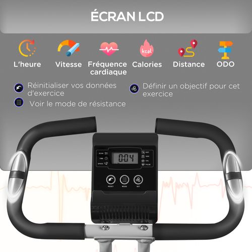Vélo D'appartement Cardio Fitness Pliable