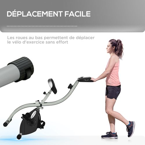 Vélo D'appartement Cardio Fitness Pliable