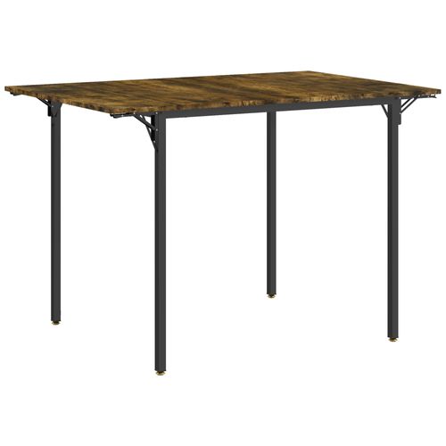 Table à Manger Pliante Avec 2 Abattants, 3-4 Personnes, En Mdf