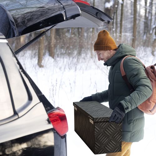 Boite De Rangement Aluminium