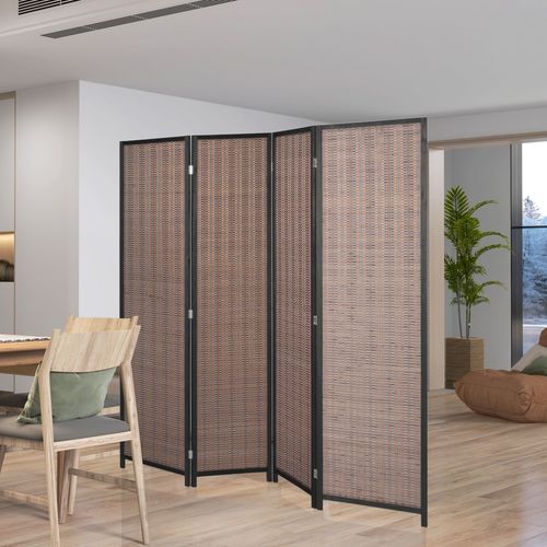 Paravent Séparateur De Pièce Pliable 4 Panneaux - Clozers