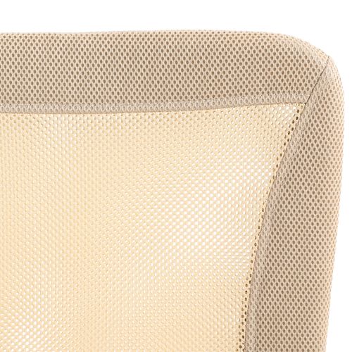 Chaise De Bureau Ergonomique Hauteur Réglable Piètement Chromé Pivotant 360° Revêtement Maille