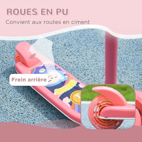 Trottinette Pour Enfants 3 Roues Lumineuses LED