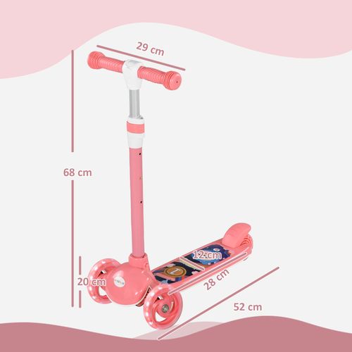 Trottinette Pour Enfants 3 Roues Lumineuses LED
