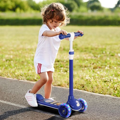 Trottinette Pour Enfants 3 Roues Lumineuses LED