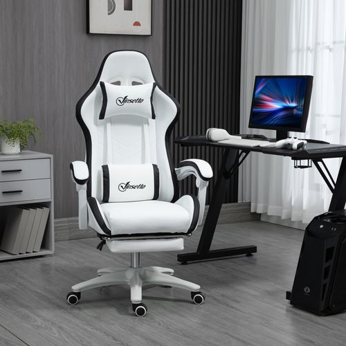 Chaise De Bureau Gaming Inclinable Réglable - Coussins Inclus
