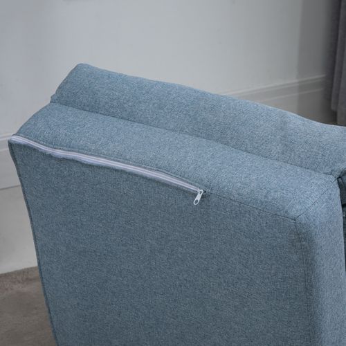 Fauteuil Convertible Chauffeuse Inclinable - Coussin Inclus - Tissu