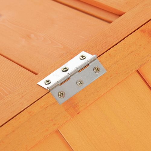 Poulailler Nichoir Porte Toit Ouvrable 4 à 8 Poules Bois Pré-huilé