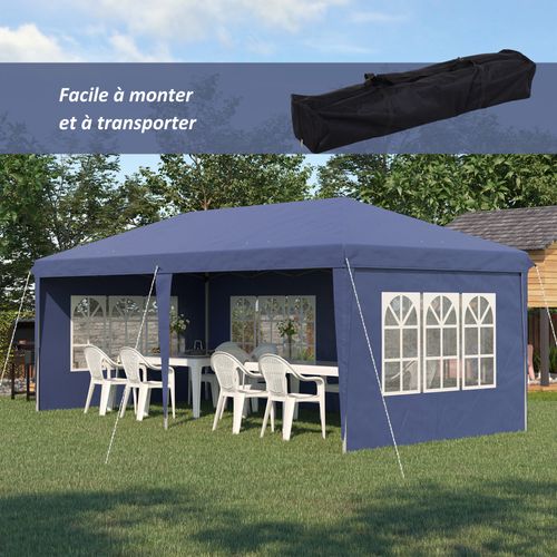 Tonnelle Barnum Pliable Pop-up 4 Fenêtres