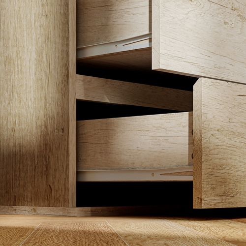 Commode 4 Tiroirs Dim. 60l X 40l X 80h Cm