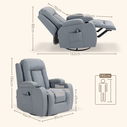 Fauteuil De Massage Électrique Chauffant