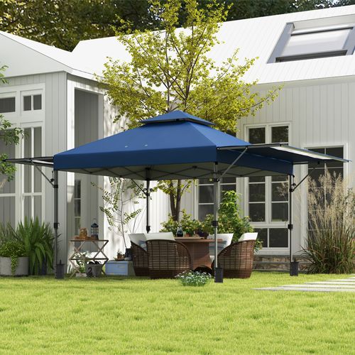 Tonnelle Barnum Pop-up De Jardin 5 X 3 M - Sac Inclus - Acier Oxford