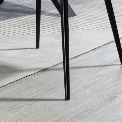 Lot De 2 Chaises De Visiteur Style Scandinave Lin