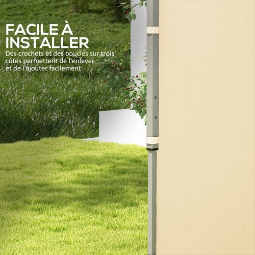 Parois Latérales De Rechange Barnum 3 X 3 Ou 3 X 6 M - Lot De 2 Pièces