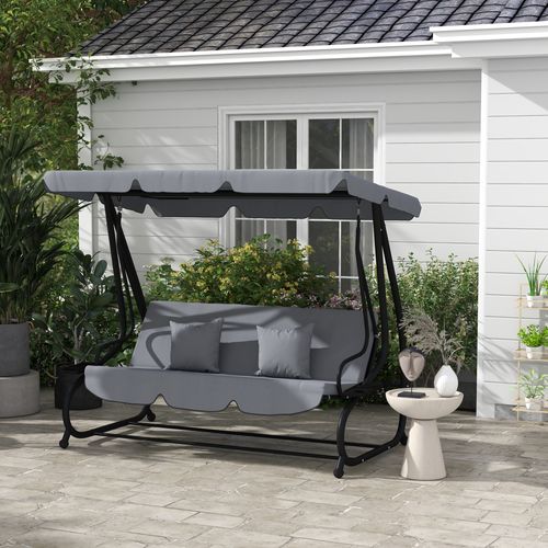 Balancelle De Jardin 3 Places Convertible