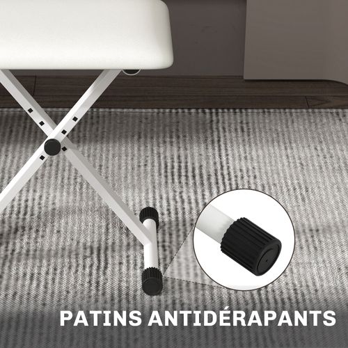 Tabouret Réglable Pliable Piano Clavier