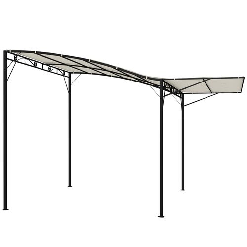 Pergola Tonnelle De Jardin Avec Auvent Réglable Métal Époxy Polyester