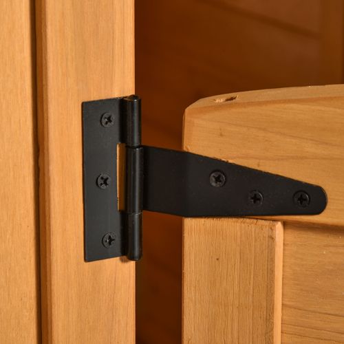 Maisonnette De Jeux Enfant Dim. 122 X 108 X 135 Cm Bois Pré-huilé