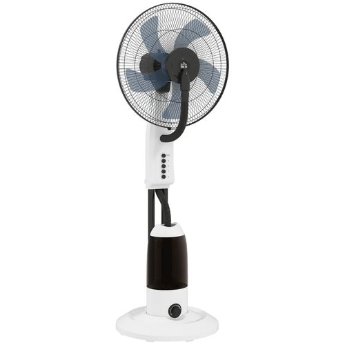 Ventilateur Brumisateur Sur Roulettes 90 W Oscillant 4 Vitesses