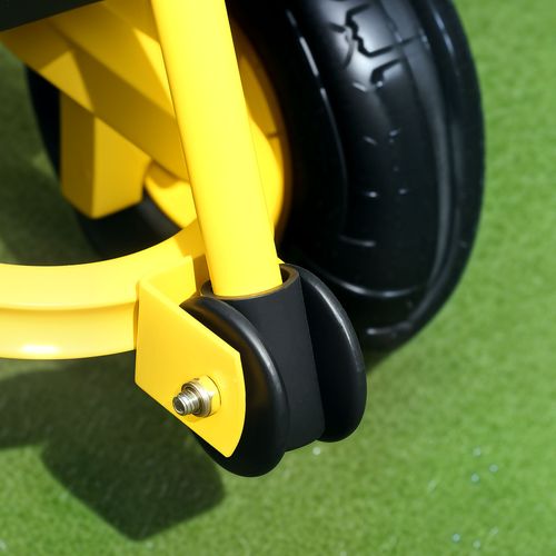 Chariot Modulable En Acier - Max. 200 Kg - Noir Jaune