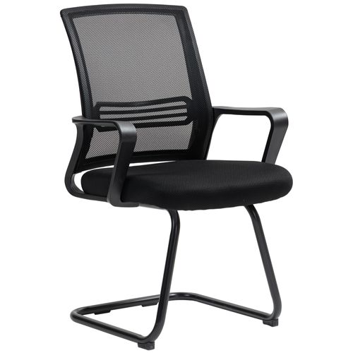 Chaise De Visiteur Design Ergonomique Noir