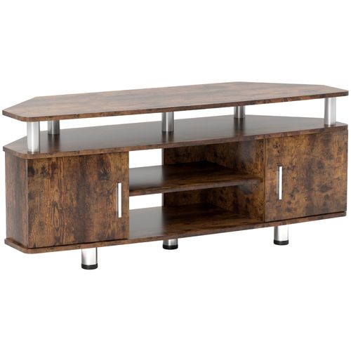 Meuble Banc TV Design Contemporain Multi-rangement