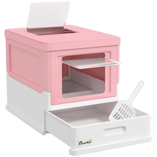 Maison De Toilette Pliable Portable Pour Chat