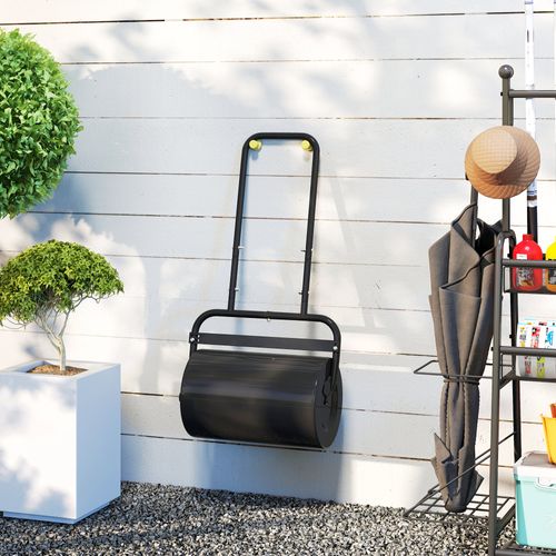 Rouleau à Gazon Jardin En Acier Avec Poignée Lestage Max. 38 L
