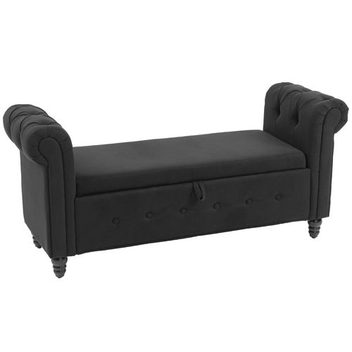 Banquette Coffre Rangement 2 En 1 Chesterfield Aspect Lin