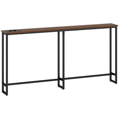 Console D'entrée Style Industriel Prises Courant USB Intégrées