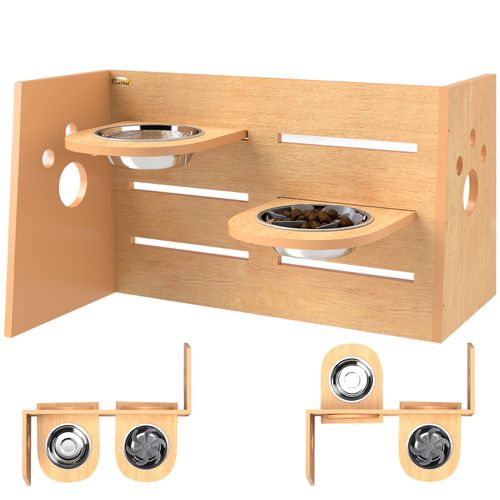 Porte-gamelles Modulable Réglable Écuelles Incluses