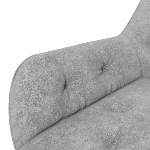 Chaise De Bureau Velours Design Chesterfield Effet Capitonné