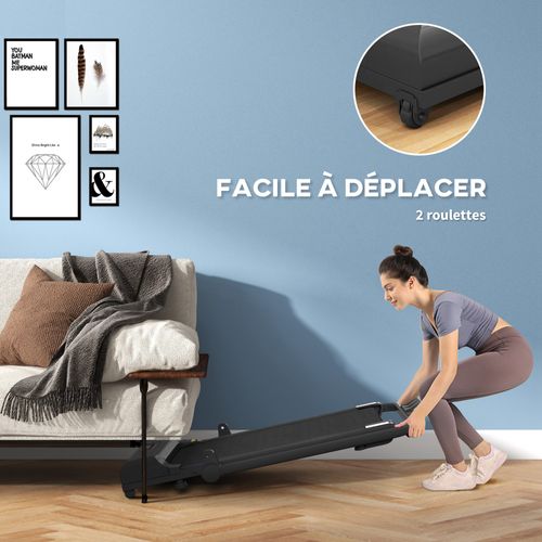 Tapis De Course Pliable 10 Km/h 38x100 Cm Télécommande Écran LED