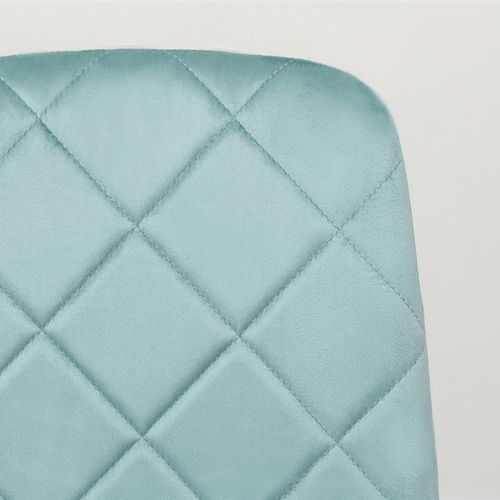 Lot De 4 Chaises Velours Design Chesterfield