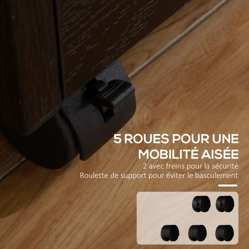 Caisson De Bureau 3 Tiroirs Panneaux Particules Mdf