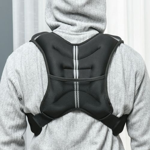 Gilet lesté 10 kg Ajustable | Fitness et Musculation – Fitness à loisir
