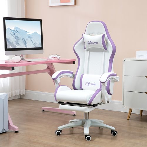 Chaise De Bureau Gaming Inclinable Réglable - Coussins Inclus