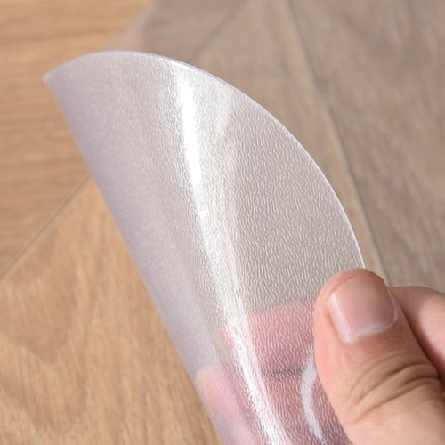 Tapis Protège-sol Chaise Bureau - 120l X 90l Cm Ép. 1,5 Mm - Pvc Transparent