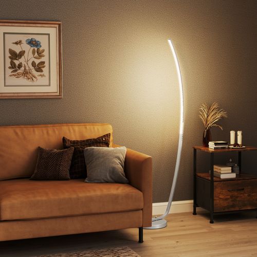 Lampadaire Arc Design LED Réglable - H.147 Cm - Alliage Alu.