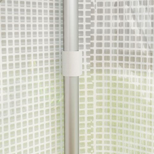 Serre De Jardin 12 M² Porte 2 Grandes Fenêtres Enroulables Maillées