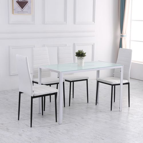 Lot De 4 Chaises De Salle à Manger Design Tissu