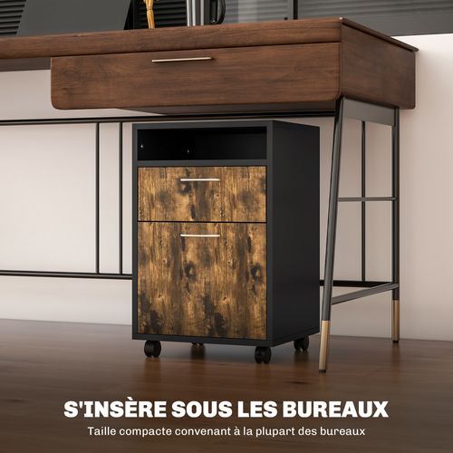Caisson De Bureau Tiroir Placard Niche Panneaux Particules