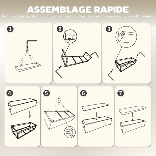 Banquette Coffre Design Velours Côtelé