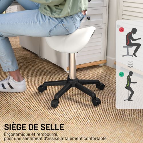 Tabouret De Massage Selle Ergonomique Hauteur Réglable